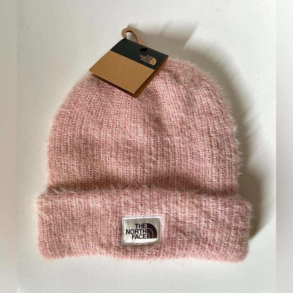 NWT Northface Salty BAE Lined Beanie Pink Moss